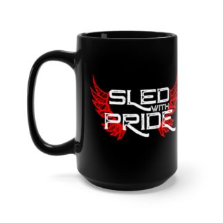 Sled With Pride - Black 15oz Mug
