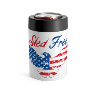 USA Eagle Sled Free Can Holder