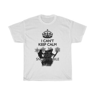 I Ride a Snowmobile - Heavy Cotton Tee