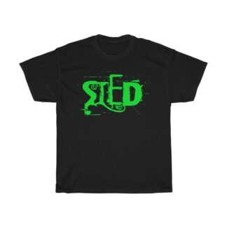 Sled Green Vintage - Unisex Heavy Cotton Tee