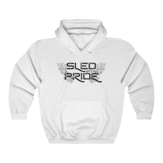 Sled With Pride - Unisex Heavy Hooded Sweatshirt