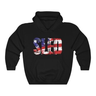 Sled USA Flag Hooded Sweatshirt
