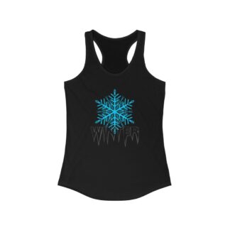Women's Winter and Snowflake Racerback Tank