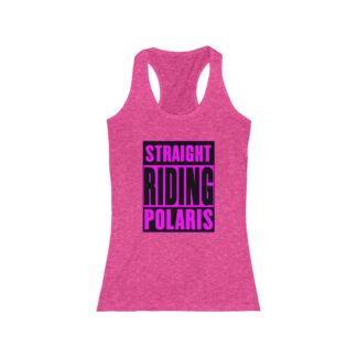 Straight Riding Polaris Women's Racerback Tank