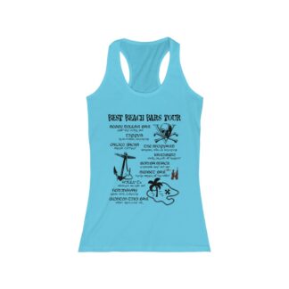 Beach Bar Tour - Women's Racerback Tank