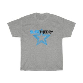 Sled Theory Star Tshirt - Sky Blue Logo
