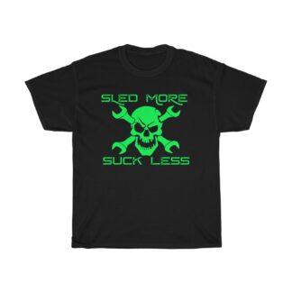 Sled More Green - Heavy Cotton Tee