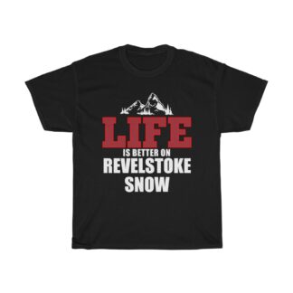 Revelstoke Snow Heavy Cotton Tee