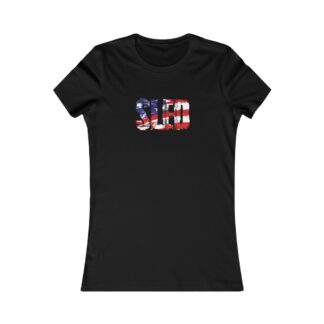 Sled USA Flag Women's Tee