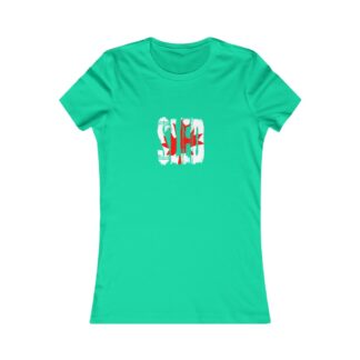 Maple Leaf Canada Flag Women's Tee
