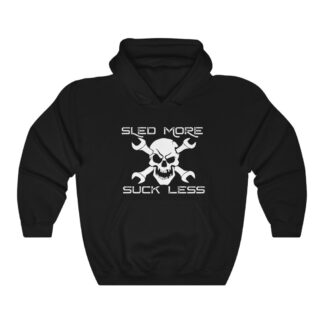 Sled More - Heavy Hooded Sweatshirt