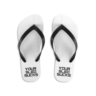 Snowmobile Flip-Flops