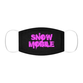 Snowmobile Fitted Face Mask - Pink