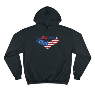 Sled Free USA Flag Champion Hoodie